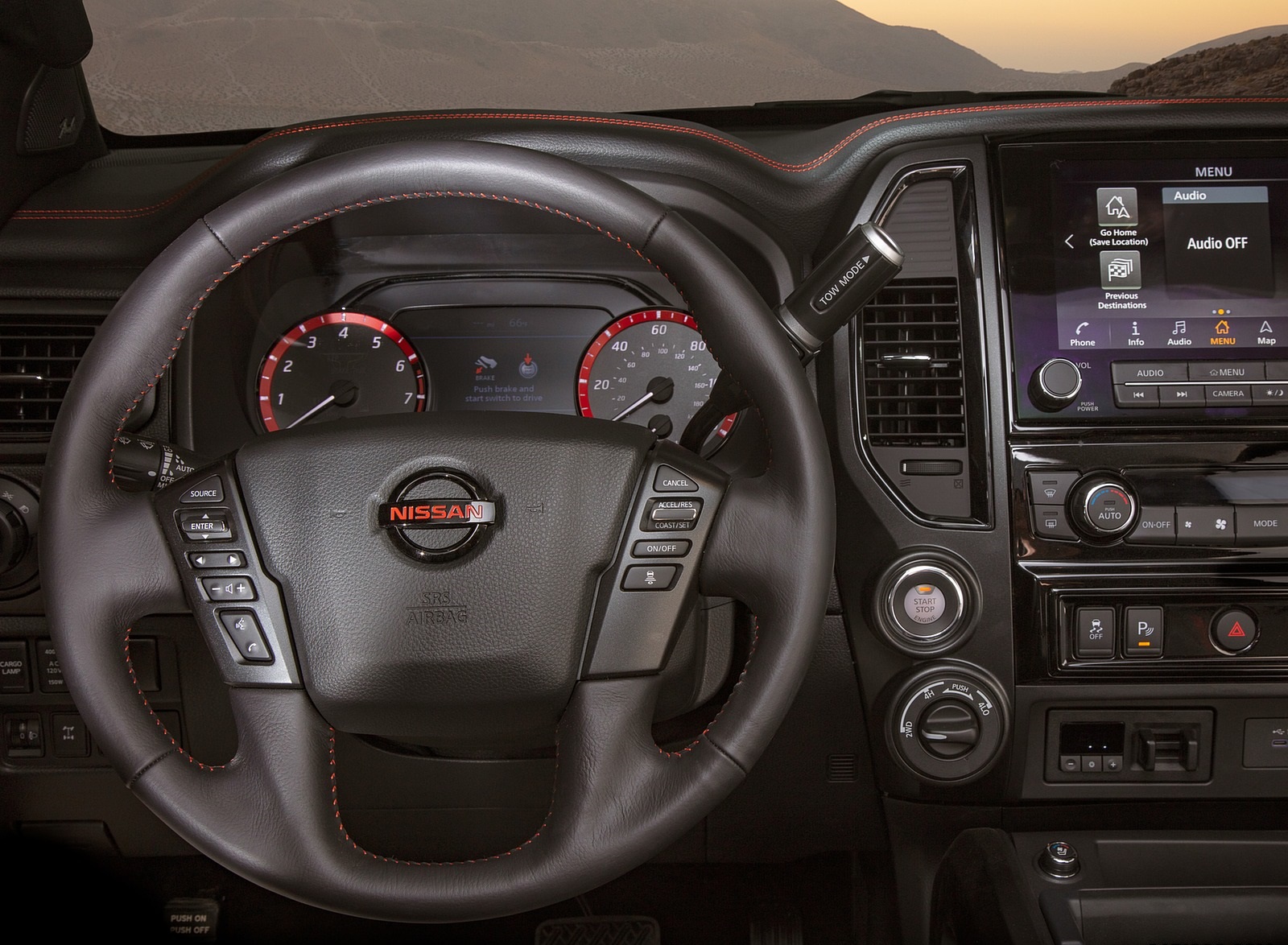 2020 Nissan TITAN PRO 4X Interior Wallpapers #33 of 34