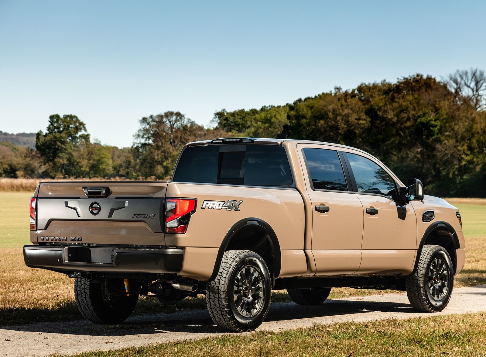 2020 Nissan TITAN XD PRO 4X Rear Three-Quarter Wallpapers #4 of 31