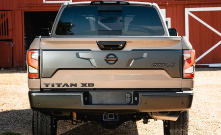 2020 Nissan TITAN XD PRO 4X Rear Wallpapers 450x275 (5)