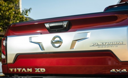 2020 Nissan TITAN XD Platinum Reserve Detail Wallpapers 450x275 (7)