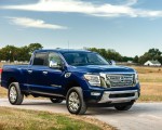 2020 Nissan TITAN XD SL Front Three-Quarter Wallpapers 150x120