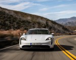 2020 Porsche Taycan 4S (Color: Carrara White Metallic) Front Wallpapers 150x120