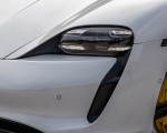 2020 Porsche Taycan 4S (Color: Carrara White Metallic) Headlight Wallpapers 150x120