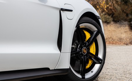 2020 Porsche Taycan 4S (Color: Carrara White Metallic) Wheel Wallpapers 450x275 (155)