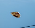 2020 Porsche Taycan 4S (Color: Frozen Blue Metallic) Badge Wallpapers 150x120