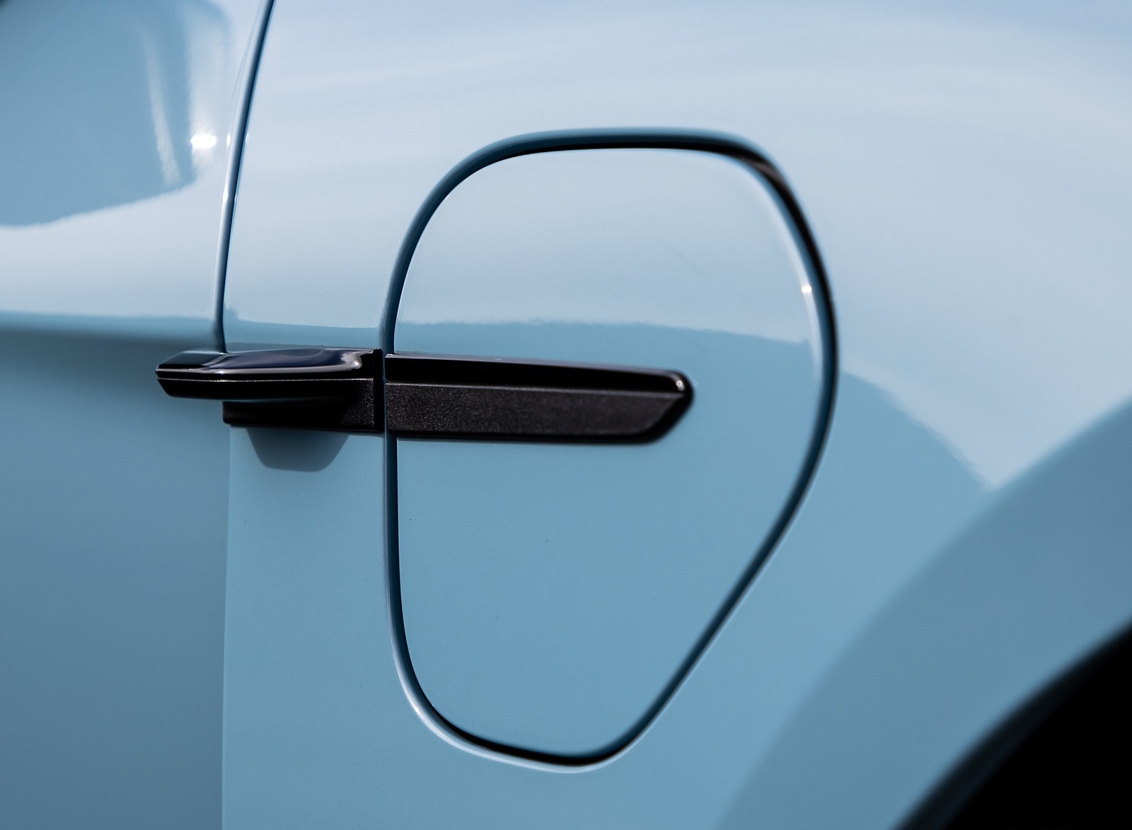 2020 Porsche Taycan 4S (Color: Frozen Blue Metallic) Charging Port Wallpapers #106 of 194