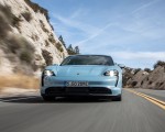 2020 Porsche Taycan 4S (Color: Frozen Blue Metallic) Front Wallpapers 150x120 (47)