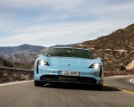 2020 Porsche Taycan 4S (Color: Frozen Blue Metallic) Front Wallpapers 150x120