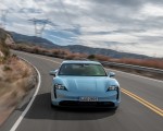 2020 Porsche Taycan 4S (Color: Frozen Blue Metallic) Front Wallpapers 150x120