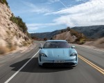 2020 Porsche Taycan 4S (Color: Frozen Blue Metallic) Front Wallpapers 150x120