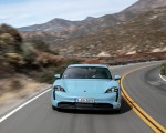 2020 Porsche Taycan 4S (Color: Frozen Blue Metallic) Front Wallpapers 150x120