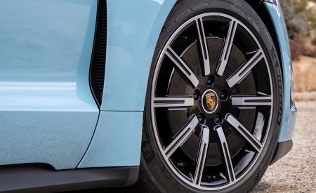2020 Porsche Taycan 4S (Color: Frozen Blue Metallic) Wheel Wallpapers 450x275 (99)