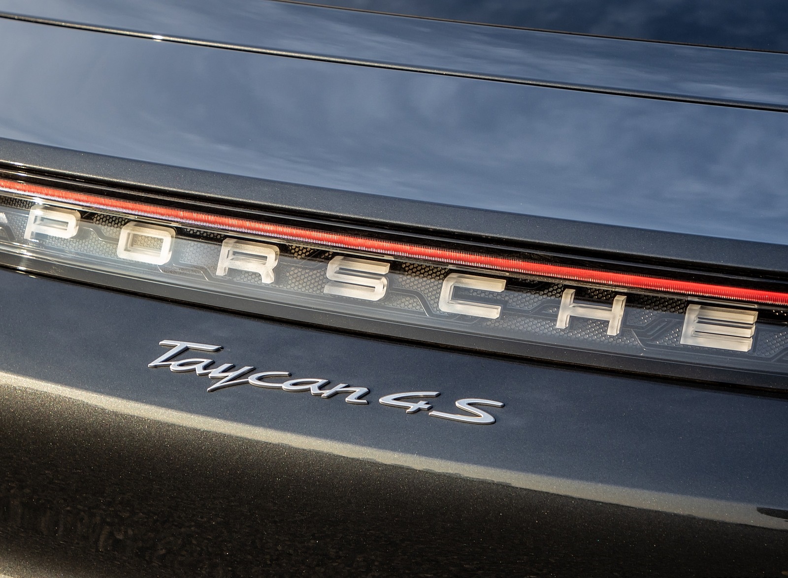 2020 Porsche Taycan 4S (Color: Volcano Grey Metallic) Detail Wallpapers #33 of 194