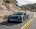 2020 Porsche Taycan 4S (Color: Volcano Grey Metallic) Front Three-Quarter Wallpapers 150x120 (2)