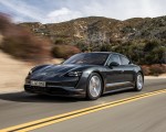 2020 Porsche Taycan 4S (Color: Volcano Grey Metallic) Front Three-Quarter Wallpapers 150x120