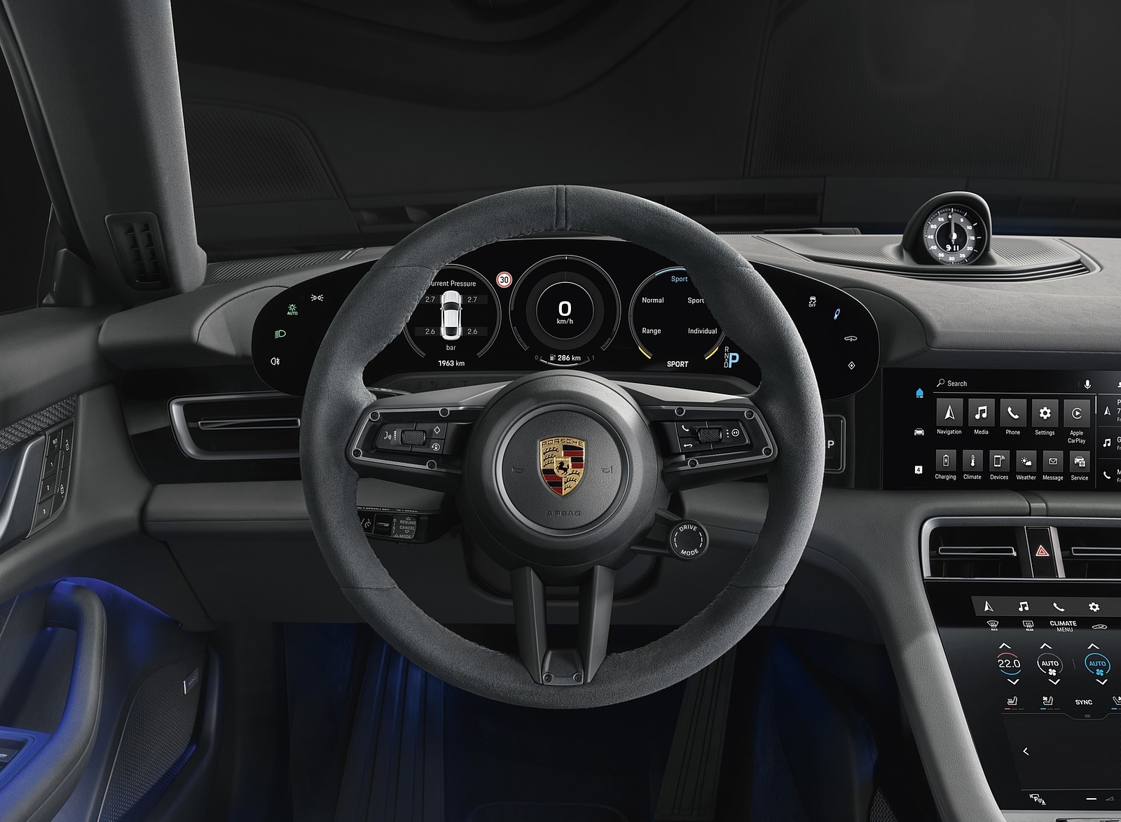 2020 Porsche Taycan 4S Interior Wallpapers #194 of 194