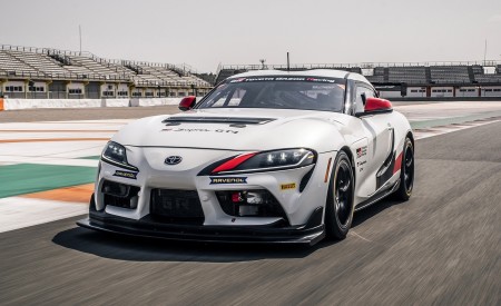 2020 Toyota Supra GT4 Front Three-Quarter Wallpapers 450x275 (3)