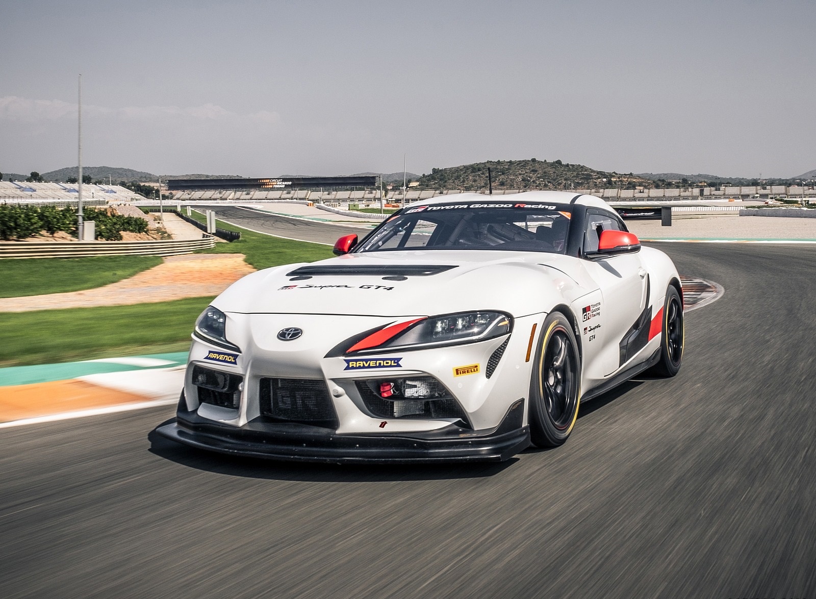 2020 Toyota Supra GT4 Front Three-Quarter Wallpapers (1)