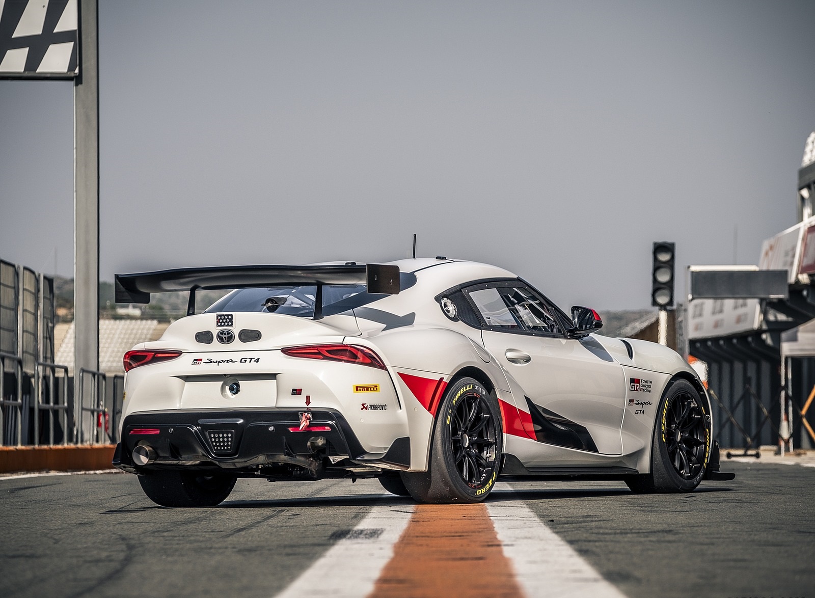 2020 Toyota Supra GT4 Rear Three-Quarter Wallpapers (8)