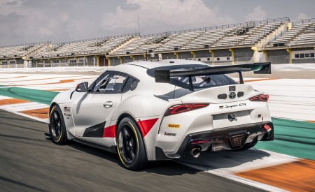 2020 Toyota Supra GT4 Rear Three-Quarter Wallpapers 450x275 (5)