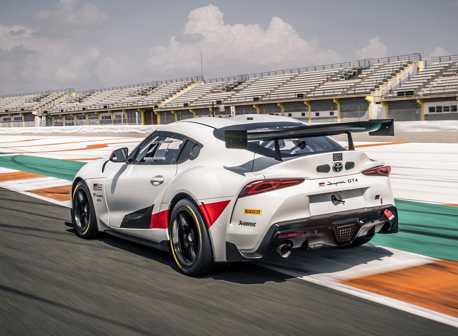 2020 Toyota Supra GT4 Rear Three-Quarter Wallpapers (5)