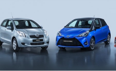 2020 Toyota Yaris Four Generations Wallpapers 450x275 (26)
