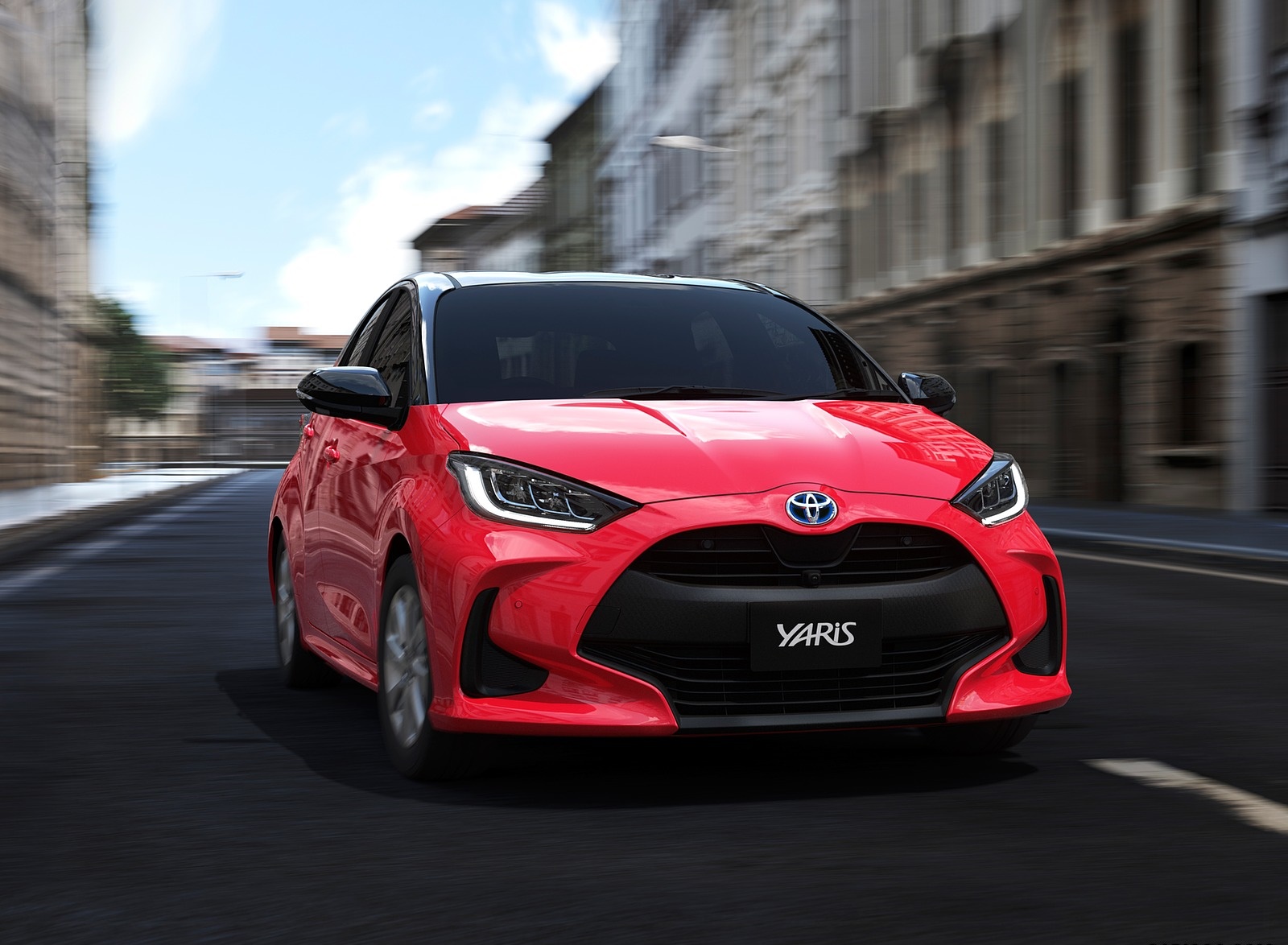 2020 Toyota Yaris Front Wallpapers (1)