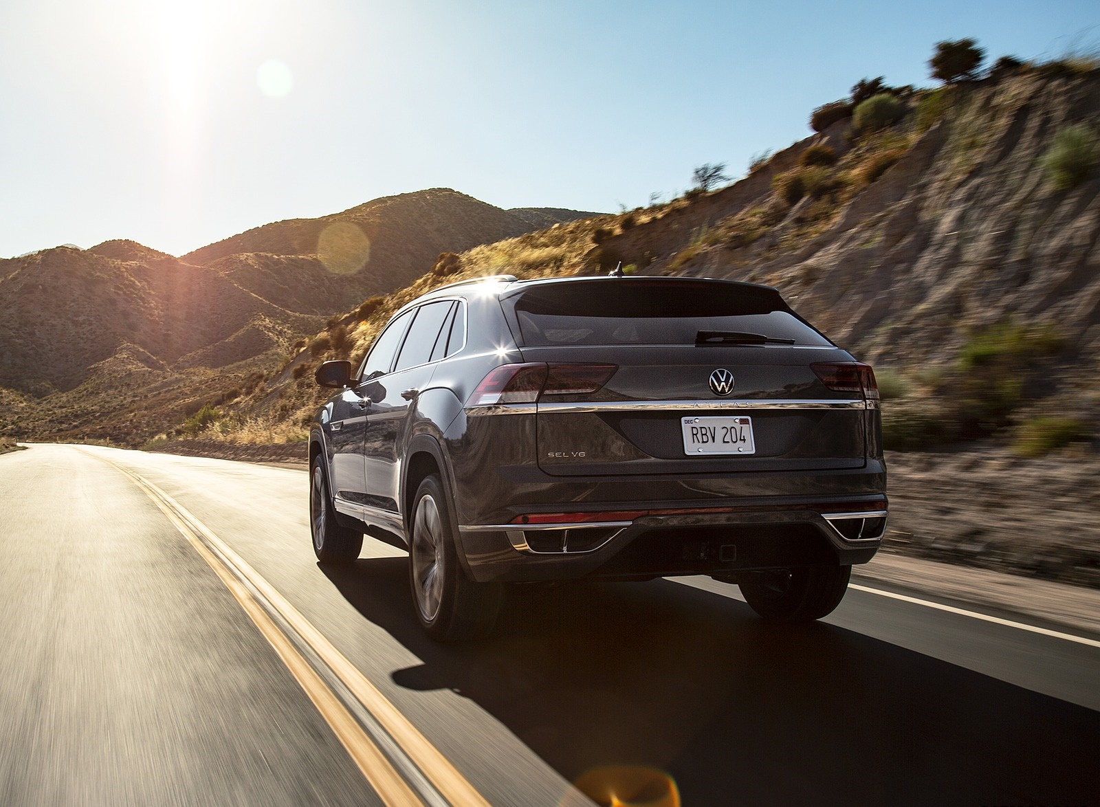 2020 Volkswagen Atlas Cross Sport Rear Wallpapers #7 of 31