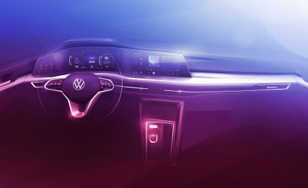 2020 Volkswagen Golf Mk8 and Previous Generations Design Sketch Wallpapers 450x275 (77)
