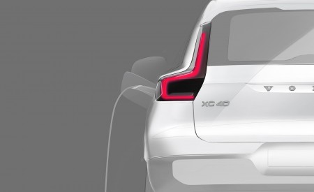 2020 Volvo XC40 Recharge Design Sketch Wallpapers 450x275 (46)