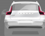 2020 Volvo XC40 Recharge Design Sketch Wallpapers 150x120