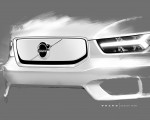 2020 Volvo XC40 Recharge Design Sketch Wallpapers 150x120