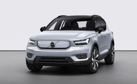2020 Volvo XC40 Recharge P8 AWD (Color: Glacier Silver) Front Wallpapers 450x275 (17)