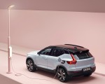 2020 Volvo XC40 Recharge P8 AWD (Color: Glacier Silver) Rear Three-Quarter Wallpapers 150x120