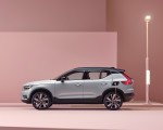 2020 Volvo XC40 Recharge P8 AWD (Color: Glacier Silver) Side Wallpapers 150x120