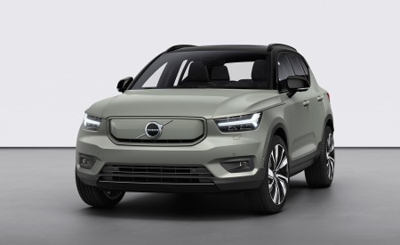 2020 Volvo XC40 Recharge P8 AWD (Color: Sage Green) Front Wallpapers 450x275 (11)