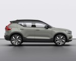 2020 Volvo XC40 Recharge P8 AWD (Color: Sage Green) Side Wallpapers 150x120