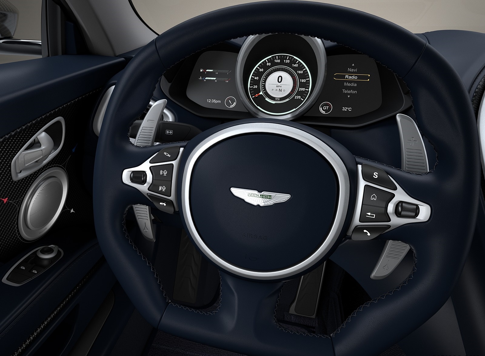 2019 Aston Martin DBS Superleggera Concorde Edition Interior Steering Wheel Wallpapers #56 of 56