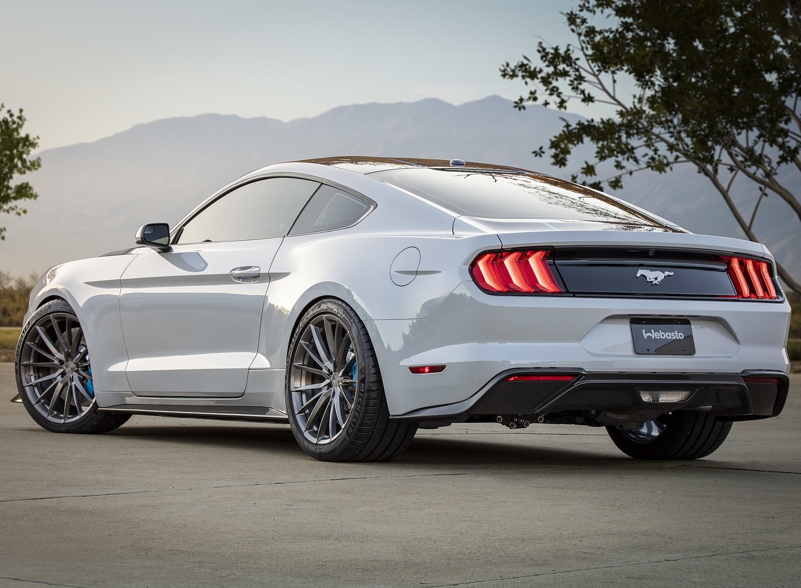 2019 Ford Mustang Lithium Concept Rear Three-Quarter Wallpapers (4)