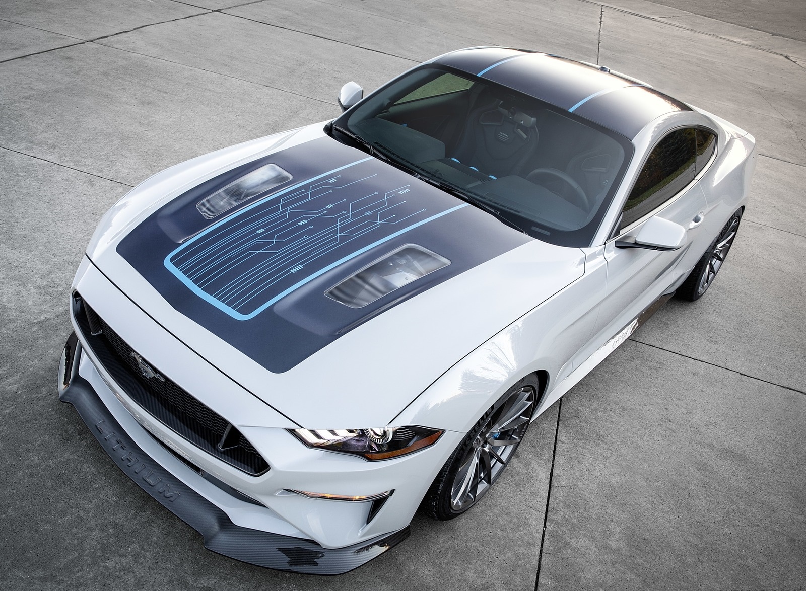 2019 Ford Mustang Lithium Concept Top Wallpapers (2)