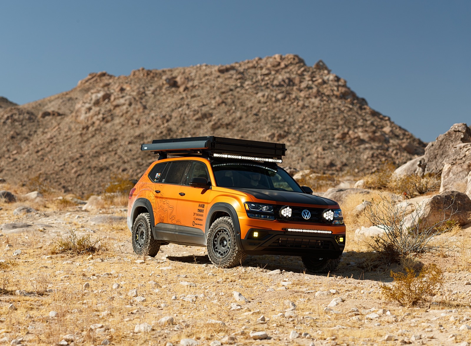 2019 Volkswagen Atlas Adventure Concept Front Three-Quarter Wallpapers #12 of 24