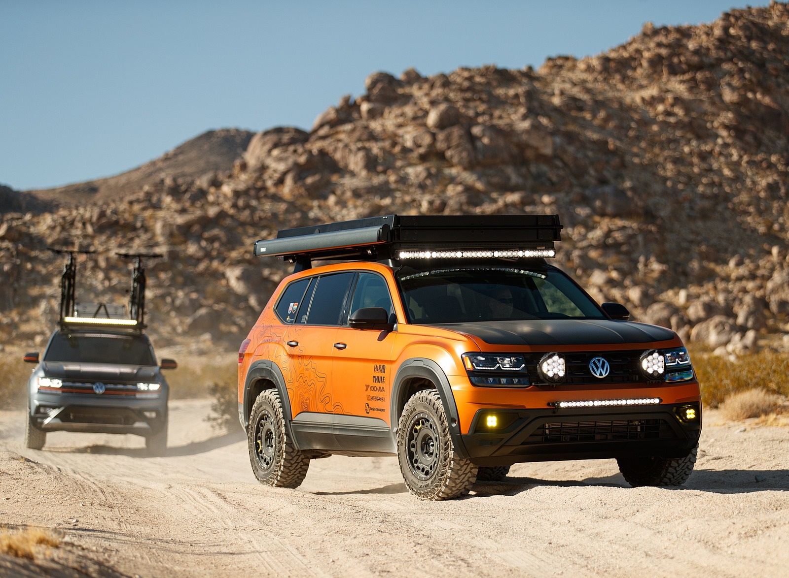 2019 Volkswagen Atlas Adventure Concept and Atlas Basecamp Concept Wallpapers (1)