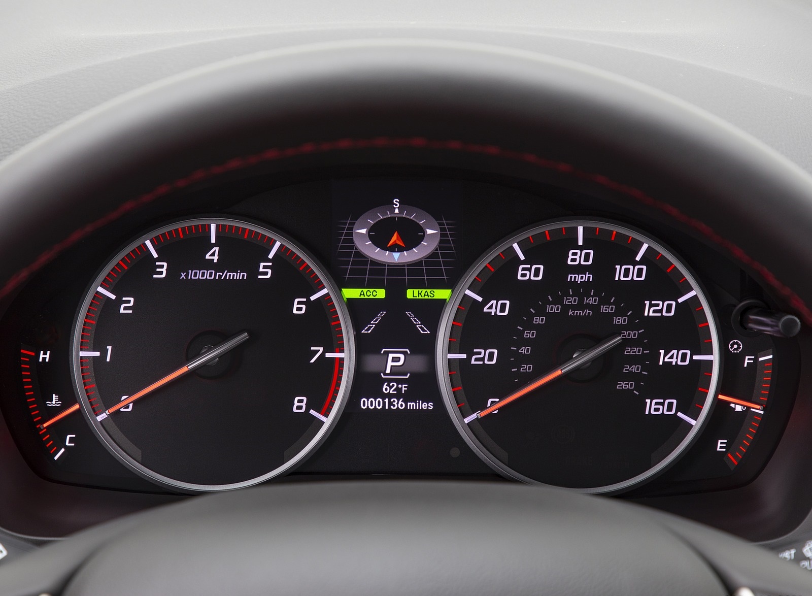 2020 Acura ILX A-Spec Instrument Cluster Wallpapers #37 of 44