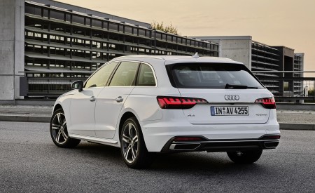 2020 Audi A4 Avant g-tron (Color: Glacier White) Rear Three-Quarter Wallpapers 450x275 (6)