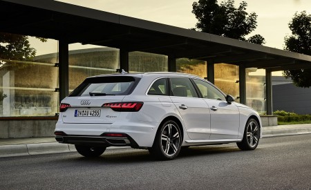 2020 Audi A4 Avant g-tron (Color: Glacier White) Rear Three-Quarter Wallpapers 450x275 (8)