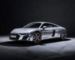 2020 Audi R8 V10 RWD Coupe (Color: Florett Silver) Front Three-Quarter Wallpapers 150x120