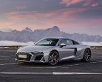 2020 Audi R8 V10 RWD Coupe (Color: Florett Silver) Front Three-Quarter Wallpapers 150x120 (19)