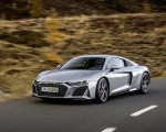 2020 Audi R8 V10 RWD Coupe (Color: Florett Silver) Front Three-Quarter Wallpapers 150x120 (3)