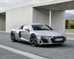 2020 Audi R8 V10 RWD Coupe (Color: Florett Silver) Front Three-Quarter Wallpapers 150x120