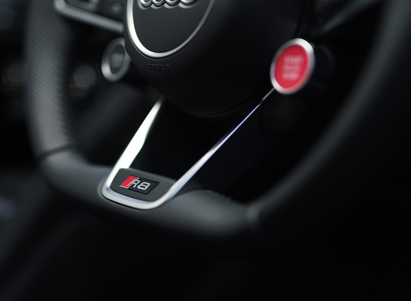2020 Audi R8 V10 RWD Coupe (UK-Spec) Interior Steering Wheel Wallpapers #133 of 151